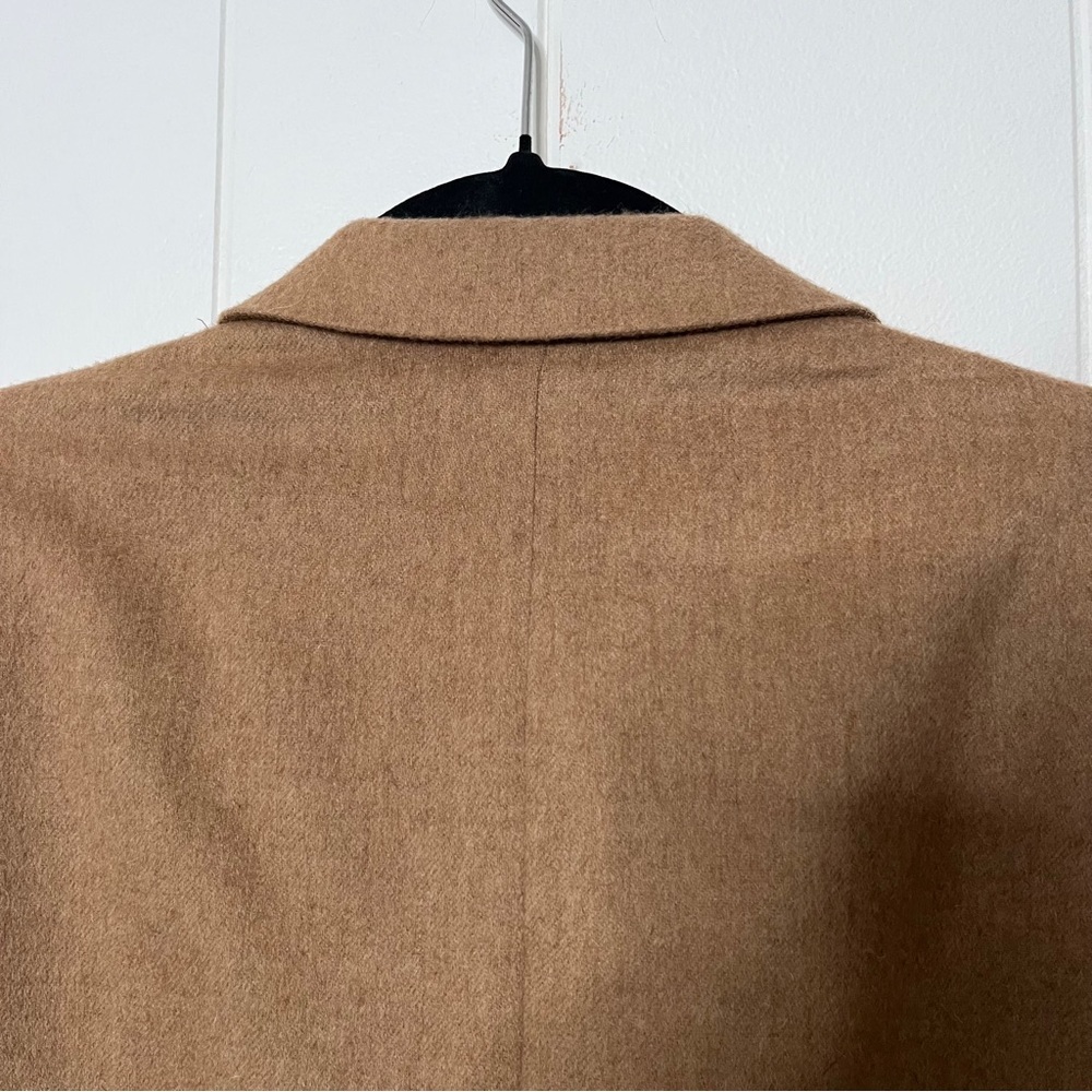 Joseph Abboud 100% Camel Hair Made in Italy Tan Sport Coat Lanificio Campore 46L - Picture 5 of 13